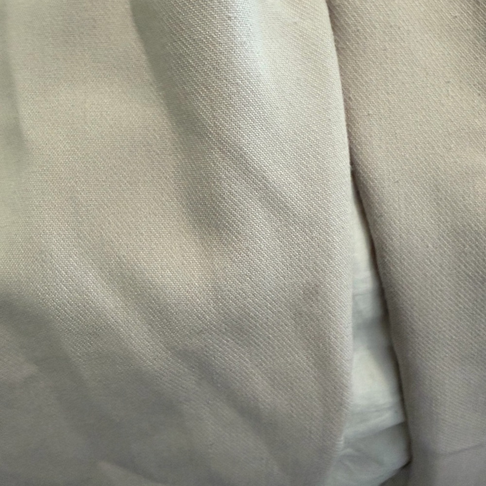 Abercrombie & Fitch Light Beige Wide Leg Trousers - Picture 5 of 6